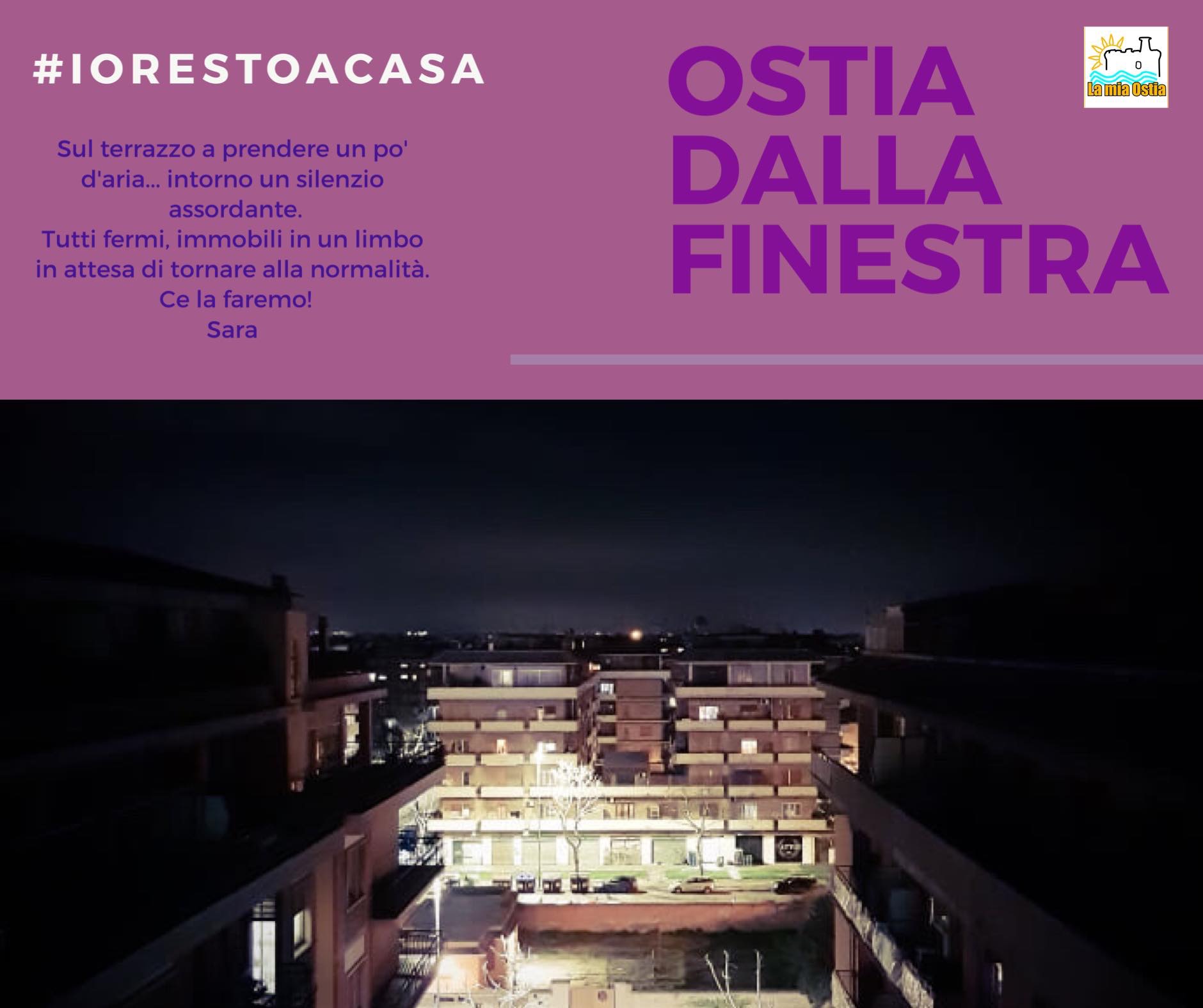 Ostia dalla finestra: mese di marzo